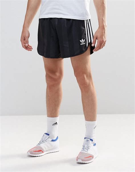 ebay adidas herren leather shorts|adidas Vintage Shorts for Men for sale .